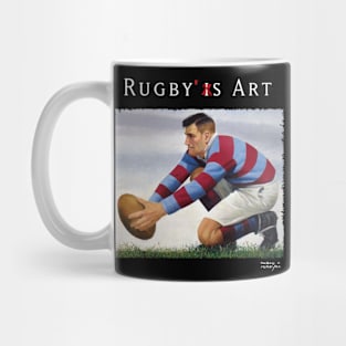 Rugby Kicker W by PPereyra Mug